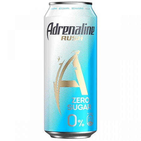 НАПИТОК ЭНЕРГЕТИЧЕСКИЙ ADRENALINE RUSH ZERO SUGAR 449ml