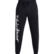 БРЮКИ UNDER ARMOUR RIVAL FLEECE GRAPHIC JOGGERS SR 1379776-001