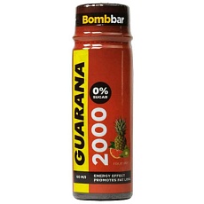 НАПИТОК ЭНЕРГЕТИЧЕСКИЙ BOMBBAR GUARANA 2000 60ml