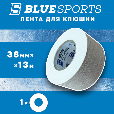 ЛЕНТА Д/КЛЮШЕК BLUESPORT 38MM x 13M белый