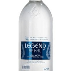 ВОДА ПИТЬЕВАЯ LEGEND OF BAIKAL НЕГАЗИРОВАННАЯ 330ml