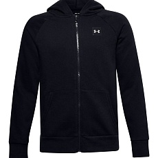 ТОЛСТОВКА UNDER ARMOUR RIVAL FLEECE FULL ZIP HOODIE JR 1357609-001