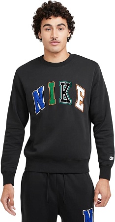 ТОЛСТОВКА NIKE M NK CLUB BB CREW LETTERS FZ0879-010