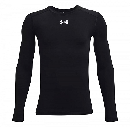 БЕЛЬЕ ФУТБОЛКА ДЛИННЫЙ РУКАВ UNDER ARMOUR CG ARMOUR CREW JR 1366763-001