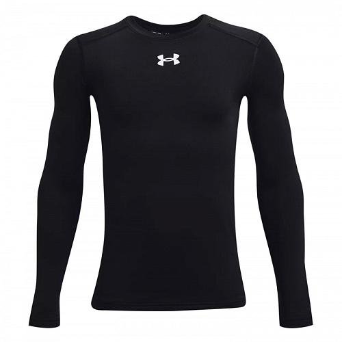 БЕЛЬЕ ФУТБОЛКА ДЛИННЫЙ РУКАВ UNDER ARMOUR CG ARMOUR CREW JR 1366763-001