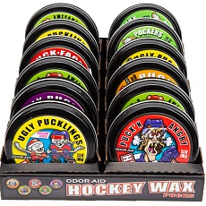 ВОСК ДЛЯ КЛЮШКИ ODOR-AID HOCKEY WAX АРОМАТИЗИРОВАННЫЙ