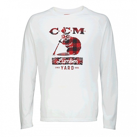 ФУТБОЛКА CCM HOLIDAY MASCOTT LUMBER L/S TEE SR