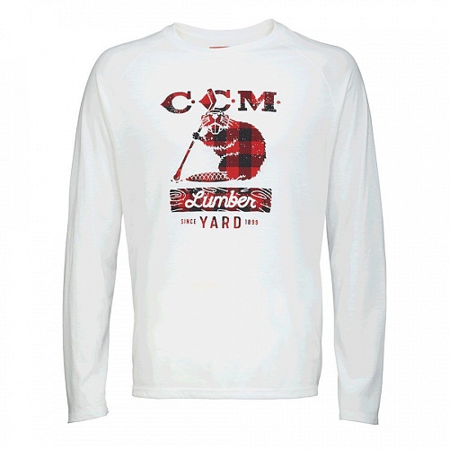 ФУТБОЛКА CCM HOLIDAY MASCOTT LUMBER L/S TEE SR