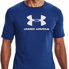 ФУТБОЛКА UNDER ARMOUR SPORTSTYLE LOGO SS SR 1329590-471