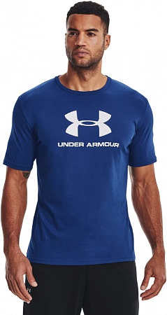 ФУТБОЛКА UNDER ARMOUR SPORTSTYLE LOGO SS SR 1329590-471