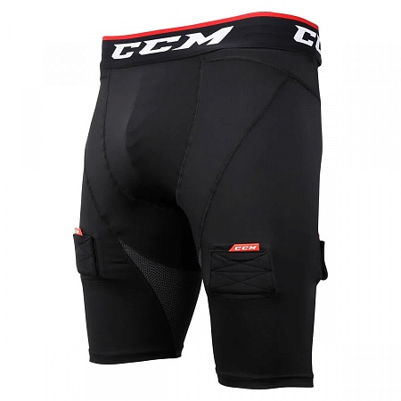 БАНДАЖ-ШОРТЫ CCM COMPRESSION SHORTS WITH CUP SR