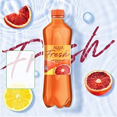 НАПИТОК AQUA MINERALE FRESH ЦИТРУСОВЫЙ МИКС 500ml