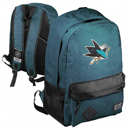 РЮКЗАК ATRIBUTIKA & CLUB NHL SAN JOSE SHARKS 58244