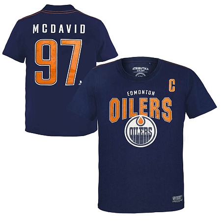 ФУТБОЛКА ATRIBUTIKA & CLUB NHL EDMONTON OILERS SR 310170