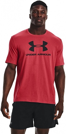 ФУТБОЛКА UNDER ARMOUR SPORTSTYLE LOGO SS SR 1329590-638