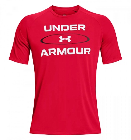 ФУТБОЛКА UNDER ARMOUR TECH 2.0 WORDMARK GRAPHIC SHORT SLEEVE SR 1373426-890