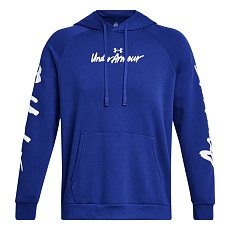 ТОЛСТОВКА UNDER ARMOUR RIVAL FLEECE GRAPHIC HOODIE SR 1379760-400