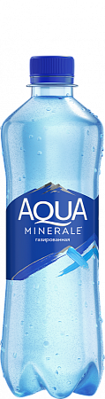 ВОДА ПИТЬЕВАЯ AQUA MINERALE ГАЗИРОВАННАЯ 500ml