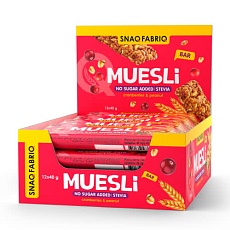 БАТОНЧИК МЮСЛИ SNAQ FABRIQ MUESLI 40g