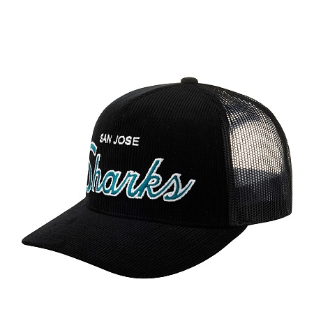 БЕЙСБОЛКА MITCHELL&NESS SAN JOSE SHARKS SR HHSS6005-SJSYYPPPBLCK-OS