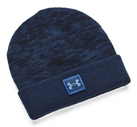 ШАПКА UNDER ARMOUR GRAPHIC KNIT BEANIE JR 1365939-408