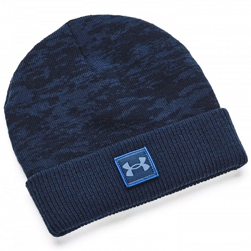 ШАПКА UNDER ARMOUR GRAPHIC KNIT BEANIE JR 1365939-408